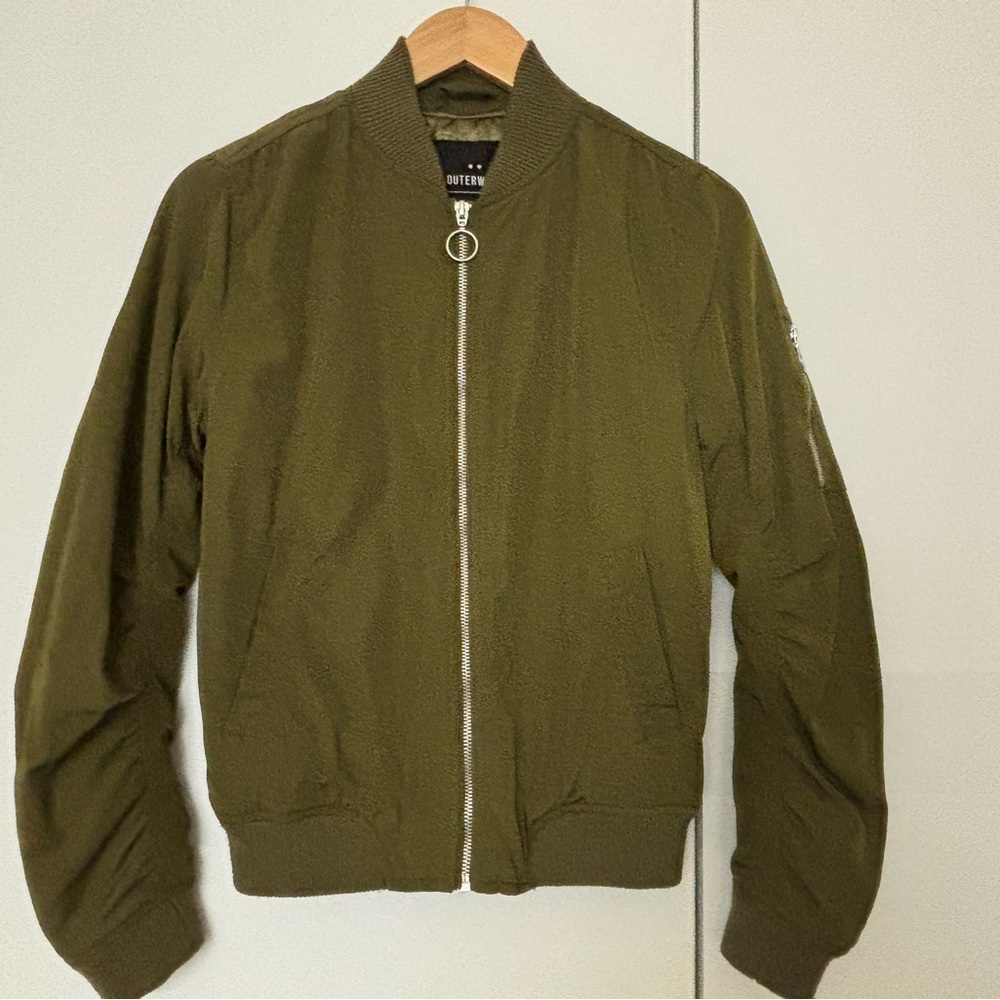 Cotton On Khaki Bomber Jacket